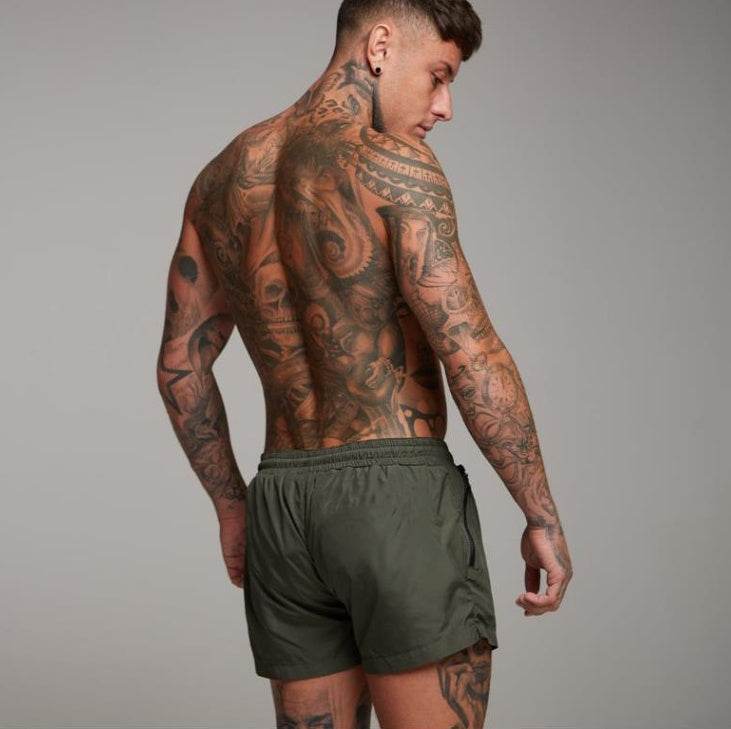 Mens Trunks Shorts Training Running Sports Gym Jogging Workout Beach Swim Pants Trousers Plus Size M-3XL - Mubimart