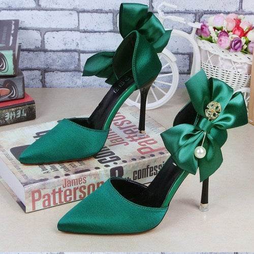 Pointed high heels - Mubimart