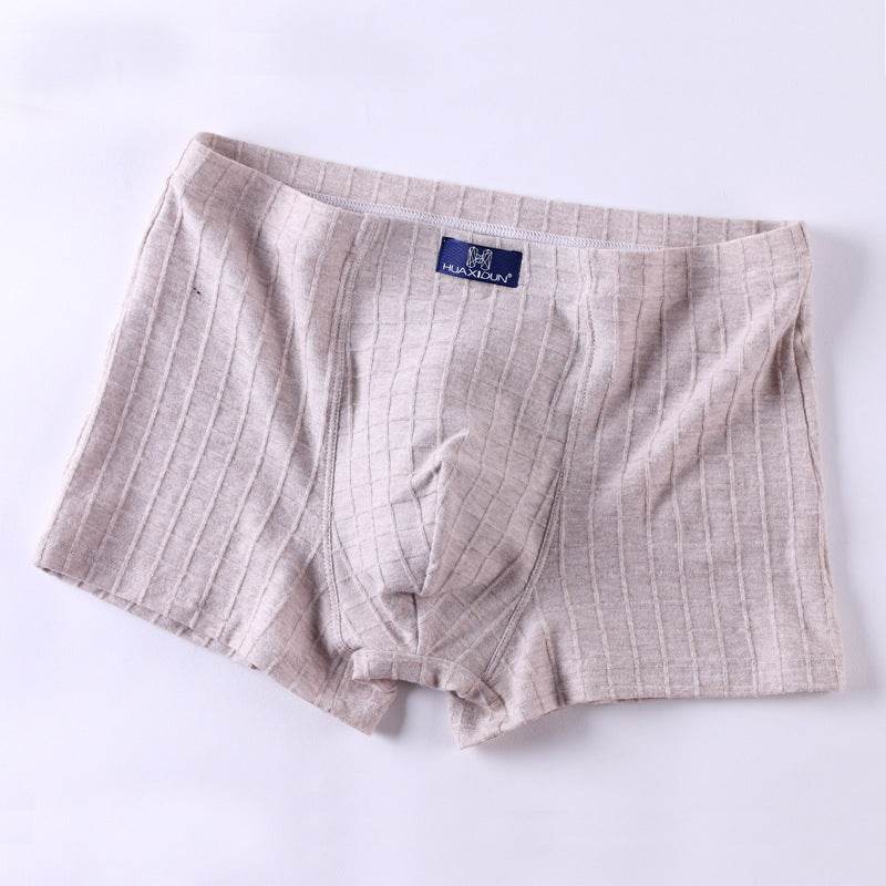 Men's underwear cotton boxer briefs - Mubimart