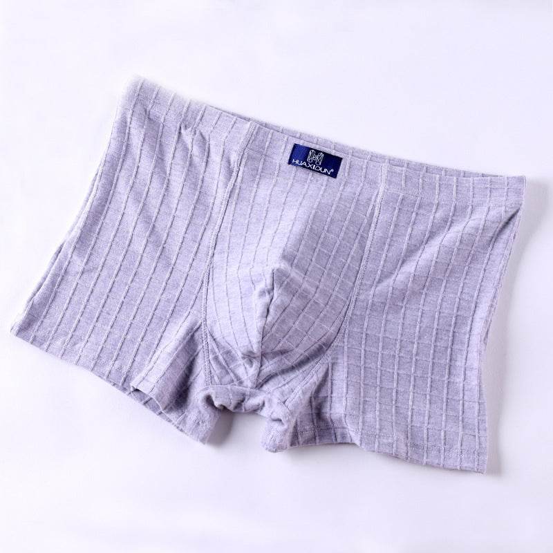 Men's underwear cotton boxer briefs - Mubimart