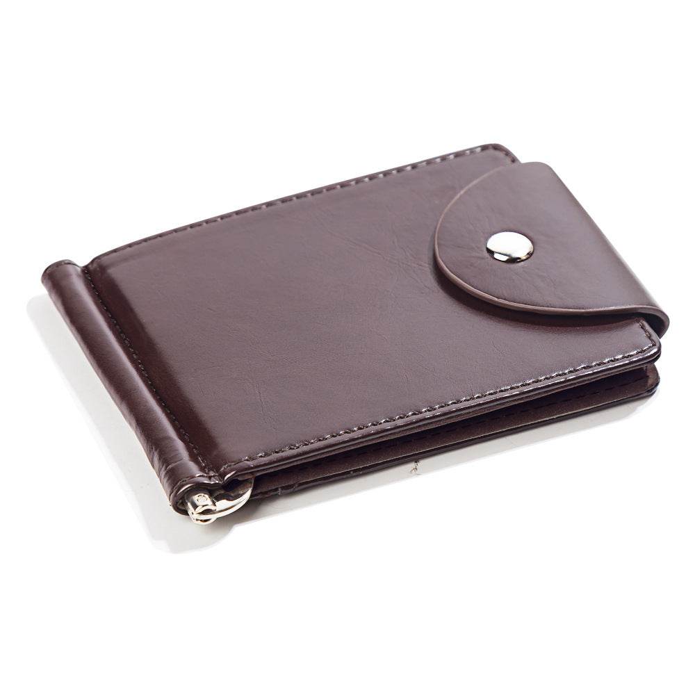 PU Leather Wallet Short Fashion Men's Wallet - Mubimart