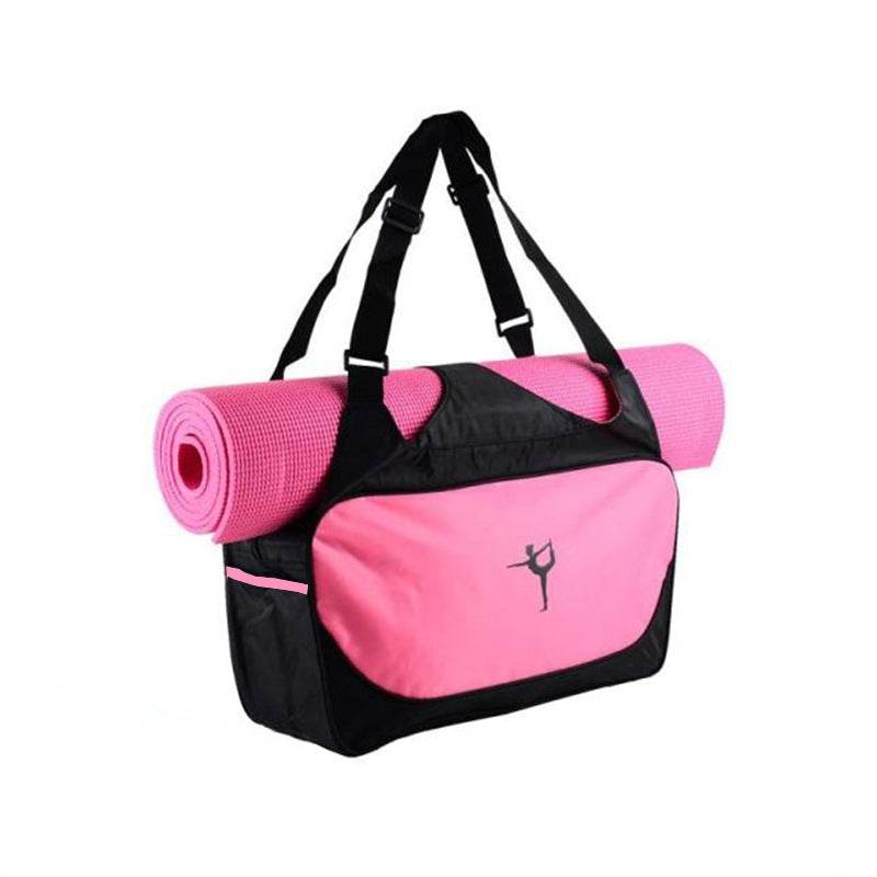 Yoga Bag Sports Travel Bag Large Capacity Yoga Mat Back - Mubimart
