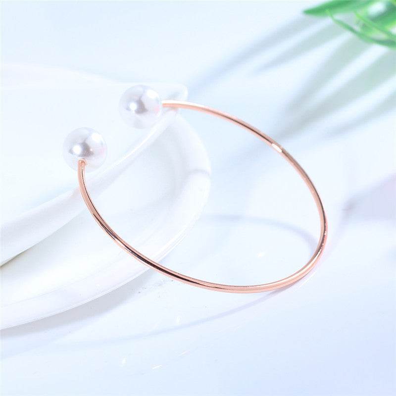 Women's Simple And Versatile Adjustable Bangle Bracelet Women - Mubimart