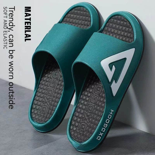 Flip-Flops Outdoor Non-slip Slip Slip-on Slippers For Men - Mubimart