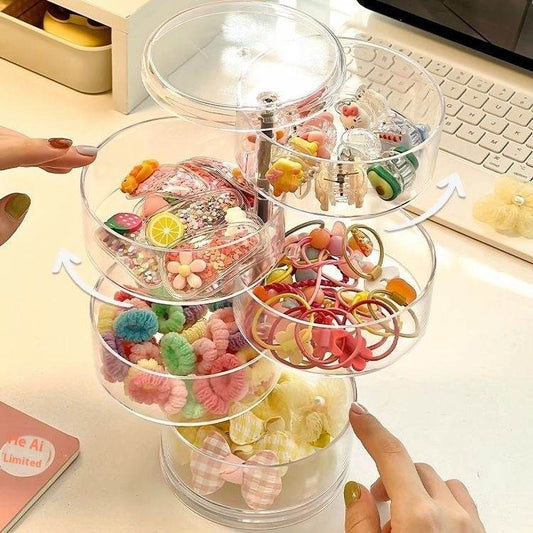 Children's Hair Accessory Organizer Multi-layer - Mubimart