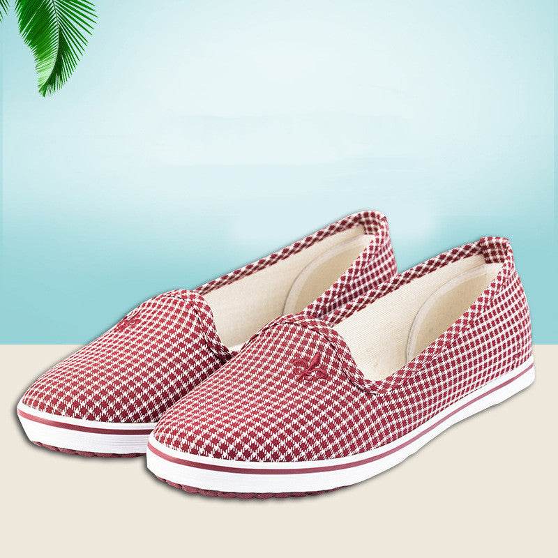Women's Elastic Cloth Shoes For Work And Leisure - Mubimart