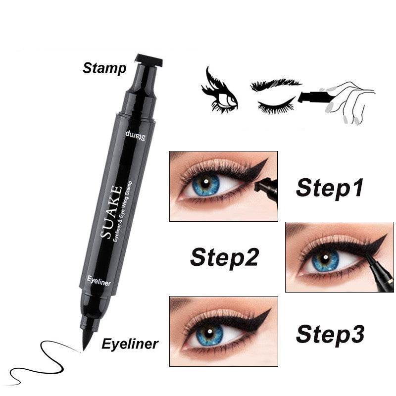 Women's Two-in-one Seal Liquid Eyeliner - Mubimart