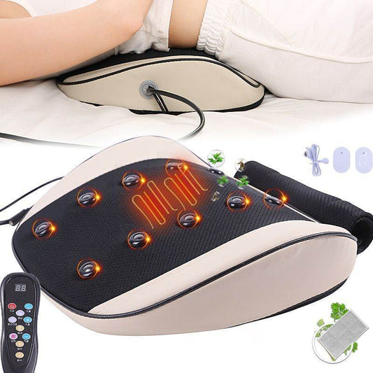 Lumbar Massage Instrument Lumbar Traction Heating Chair Cushion - Mubimart
