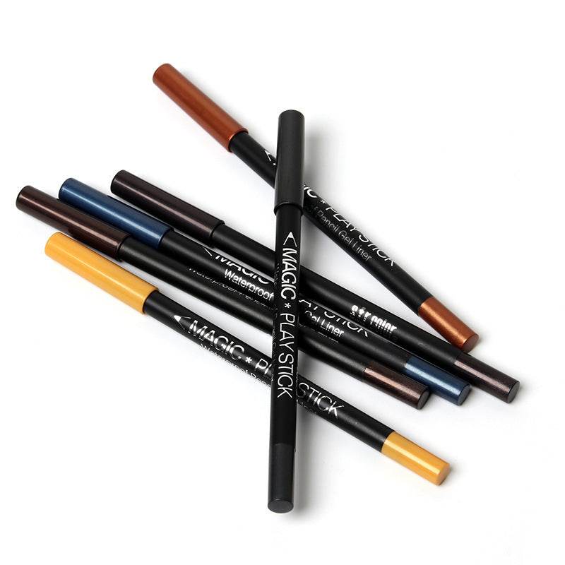 12 Color Eyeliner Pencil Pearl Eyes Lying Silkworm - Mubimart