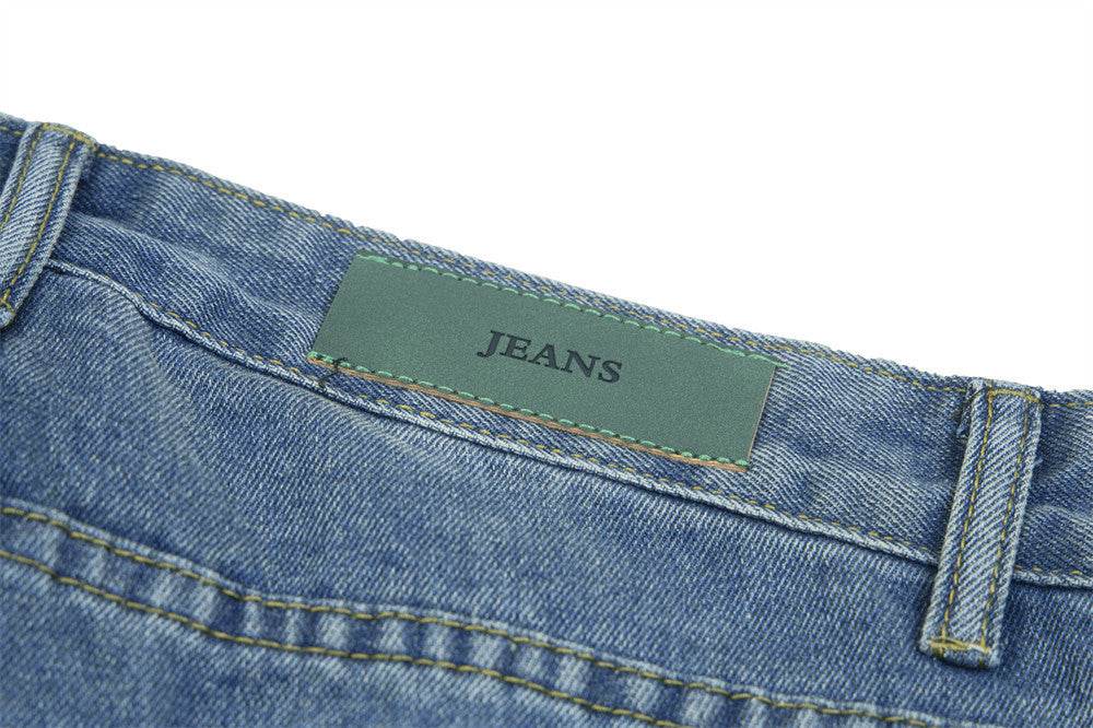 Washed Loose Wide-leg Jeans For Men And Women - Mubimart