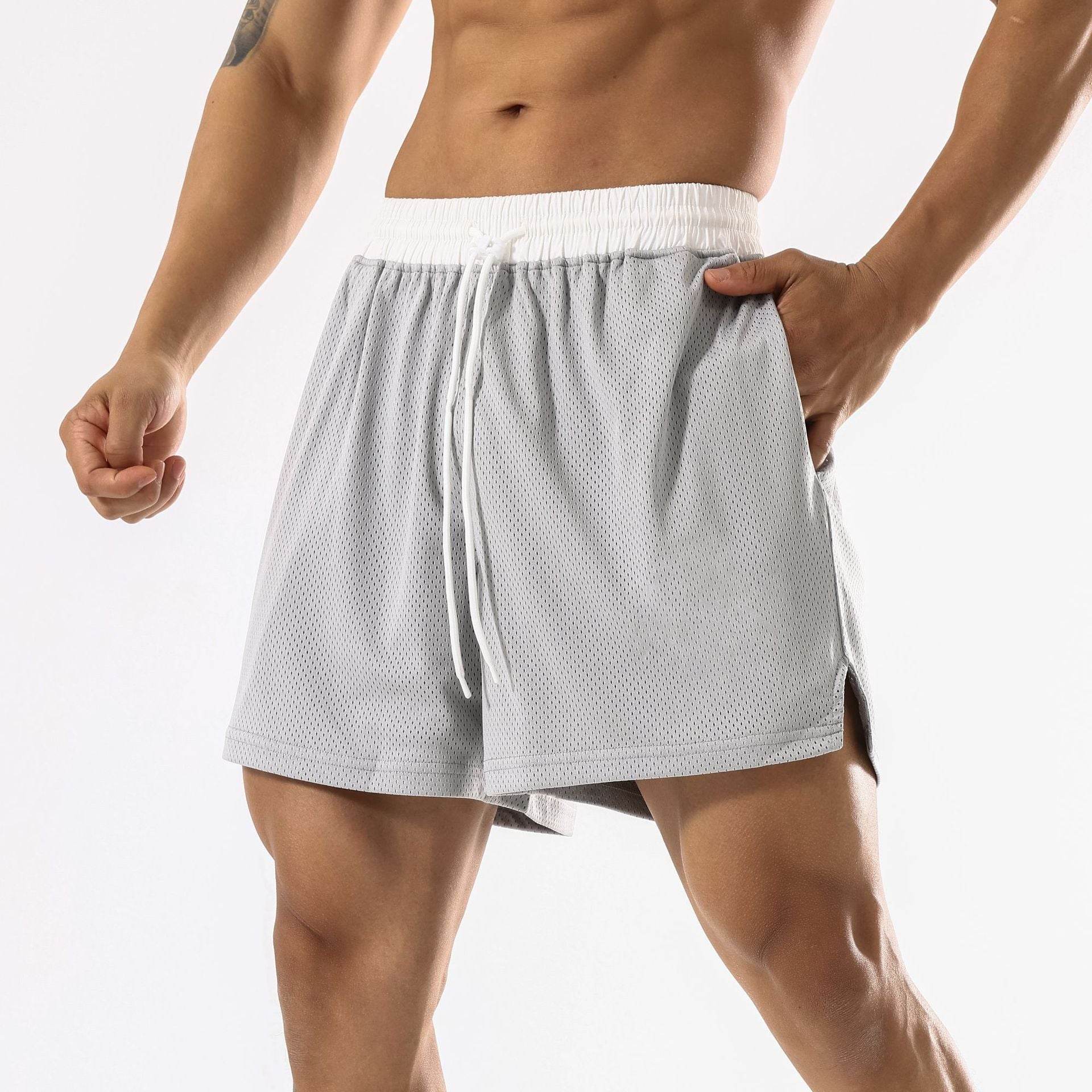 Quick-drying Breathable Pants Muscle Workout Shorts - Mubimart