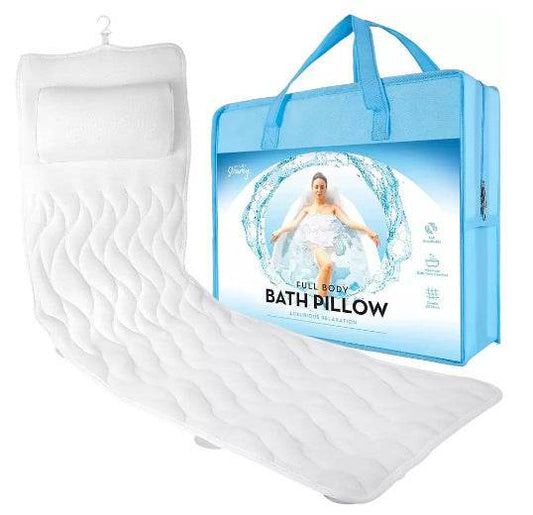 Bathroom Water-flushed Zone Pillow 3D Bath Bathtub Cushion - Mubimart