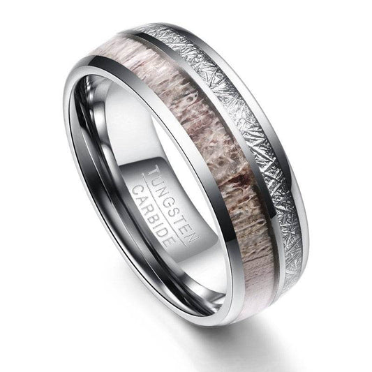 100 Tungsten Carbide Steel Men Ring - Mubimart