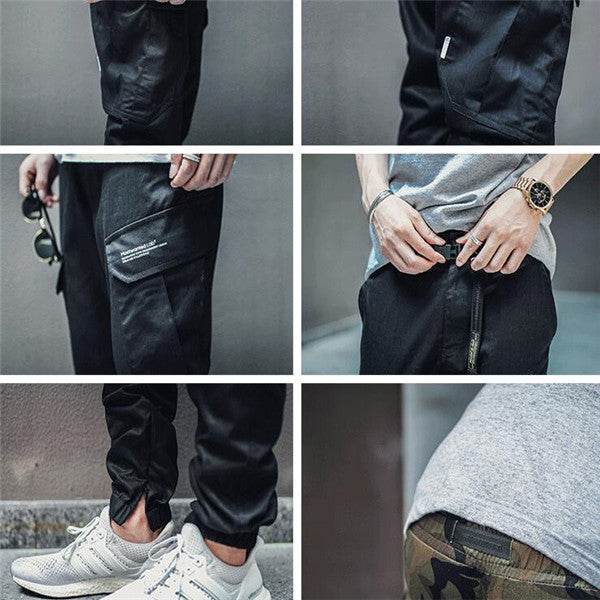 Men Fashion Streetwear Pants Mens Jogger Camo Harem Pants Street Style Youth Casual Camouflage Slim Fit Ankle Trousers Male - Mubimart