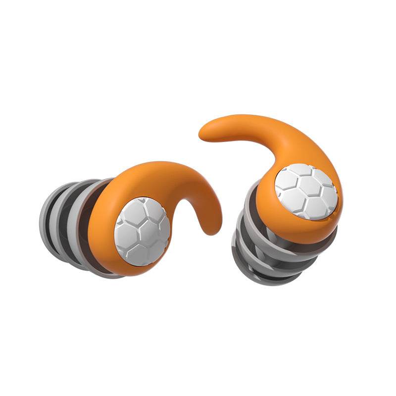 Sleeping And Swimming Waterproof Three-layer Silent Silicone Soundproof And Noise-reducing Earplug - Mubimart
