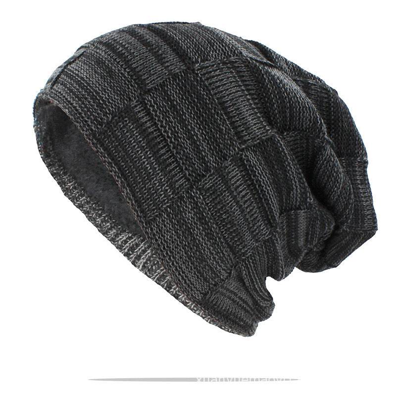 Women Men Winter Warm Hat For Unisex Outdoor New Wool Knitted Beanies Skullies Casual Cotton Hats - Mubimart