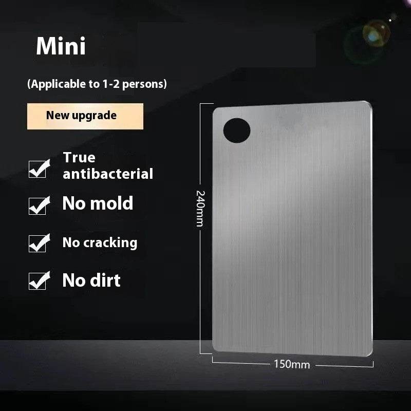 Stainless Steel Cutting Board Antibacterial Double-sided - Mubimart