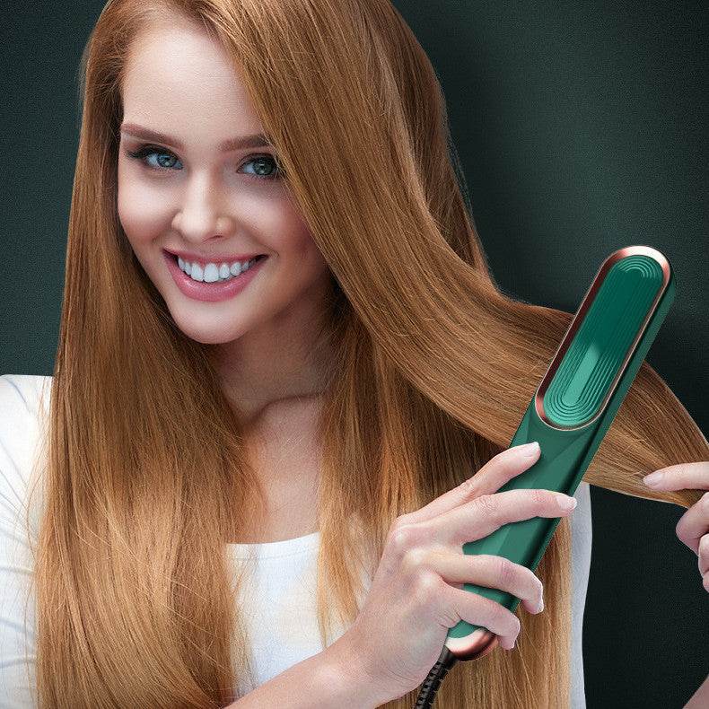 Electric Anion Hair Curler Hair Curler And Straightener Dual-use Hair Straightener - Mubimart