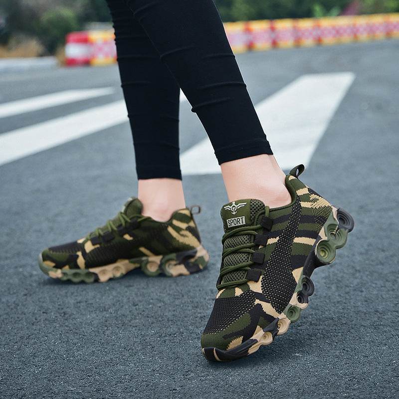 Camouflage Men And Women Sports Shoes Training Work Students Military - Mubimart