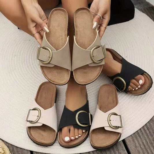 Fashion Platform Sponge Cake Slipper Women - Mubimart