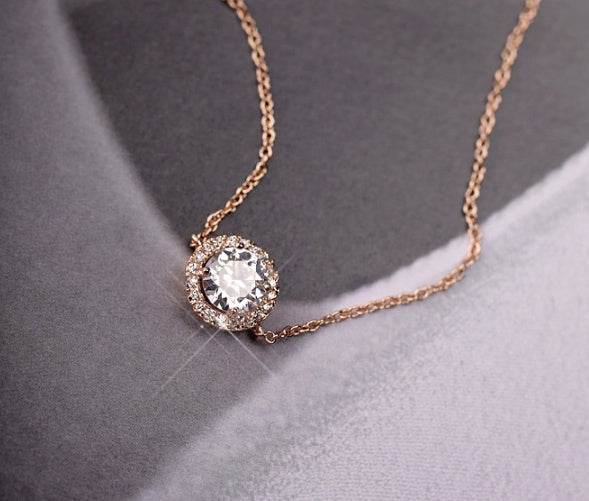 Round crystal anklets - Mubimart