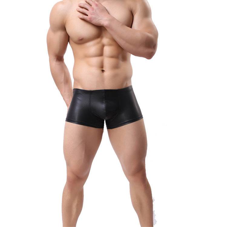 Patent leather boxer briefs - Mubimart