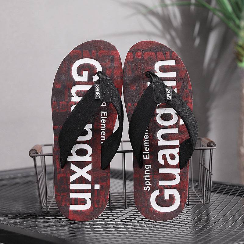 Flip-flops Casual Clip-on Non-slip Sandals For Men - Mubimart