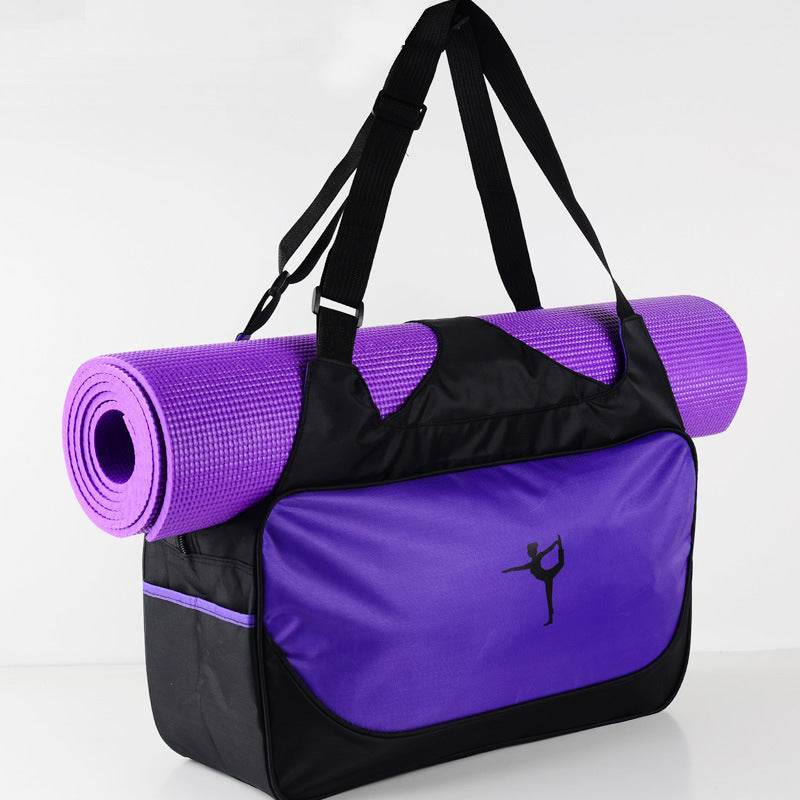 Yoga Bag Sports Travel Bag Large Capacity Yoga Mat Back - Mubimart