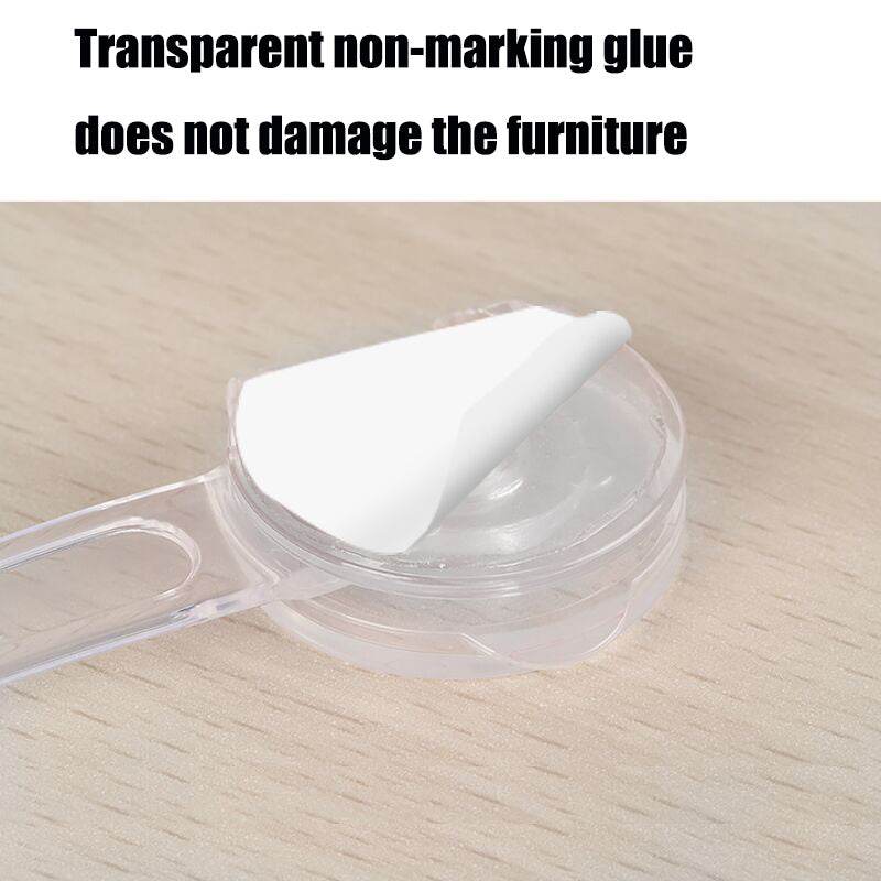 Baby Anti-opening Cabinet Door Transparent Safety Lock - Mubimart