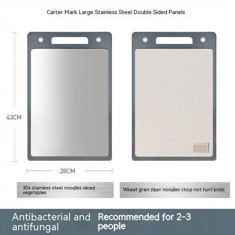 Stainless Steel Cutting Board Mildew-proof - Mubimart