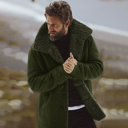 Winter Jacket Warm Jacket Men's Coat - Mubimart