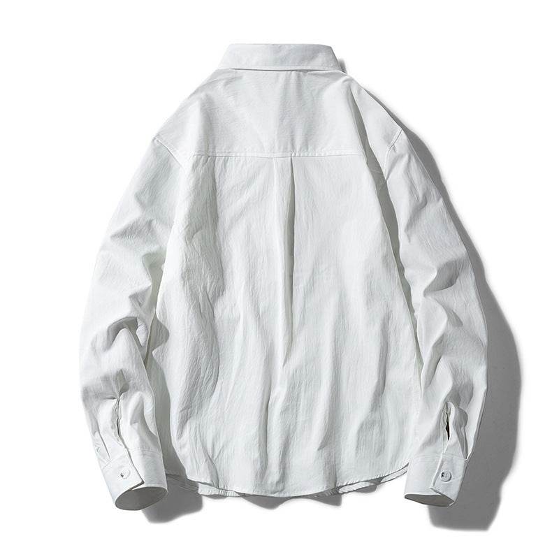 Shirt Men's Long Sleeve Casual Jacket - Mubimart