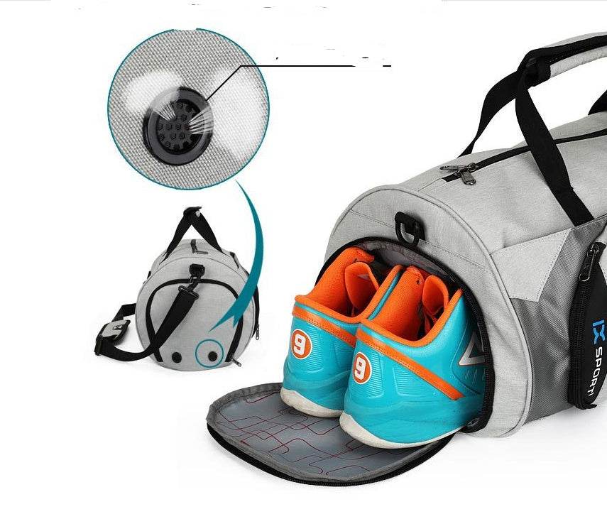 Gym Bag With Shoe Compartment - Mubimart