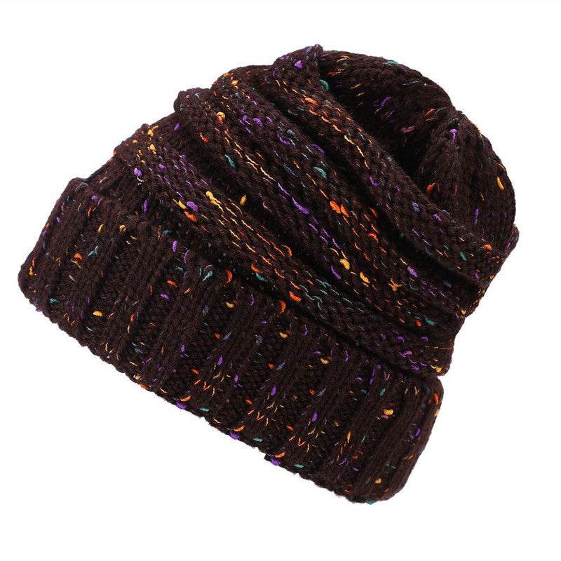 Knitted Woolen Hats For Men And Women In Winter - Mubimart