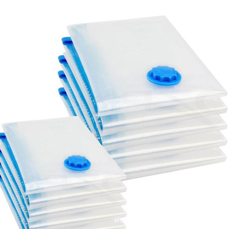 Quilt Vacuum Storage Bag Exhaust Valve Compression Clothes - Mubimart