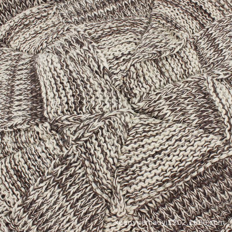 Women Men Winter Warm Hat For Unisex Outdoor New Wool Knitted Beanies Skullies Casual Cotton Hats - Mubimart