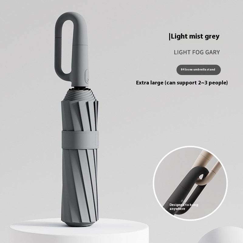84 Bone Ring Buckle Umbrella Automatic Sun Shade UV - Mubimart