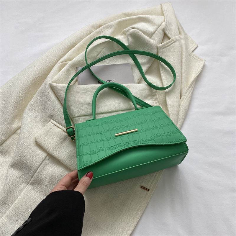 Solid Color Casual Shoulder Women Bag - Mubimart