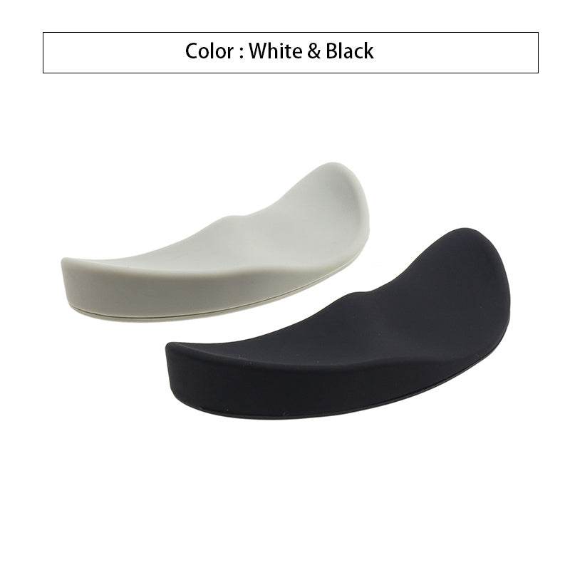 Ergonomic Mouse Wrist Rest Mouse Pads Silicon Gel Non-Slip Streamline Wrist Rest Support Mat Computer Mouse Pad For Office Gaming PC Accessories - Mubimart