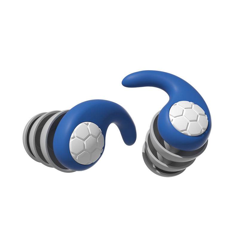 Sleeping And Swimming Waterproof Three-layer Silent Silicone Soundproof And Noise-reducing Earplug - Mubimart