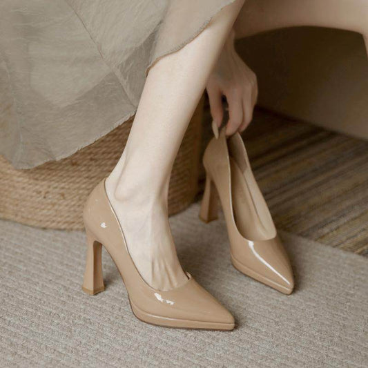 Women's Fashion Summer Color Pumps - Mubimart