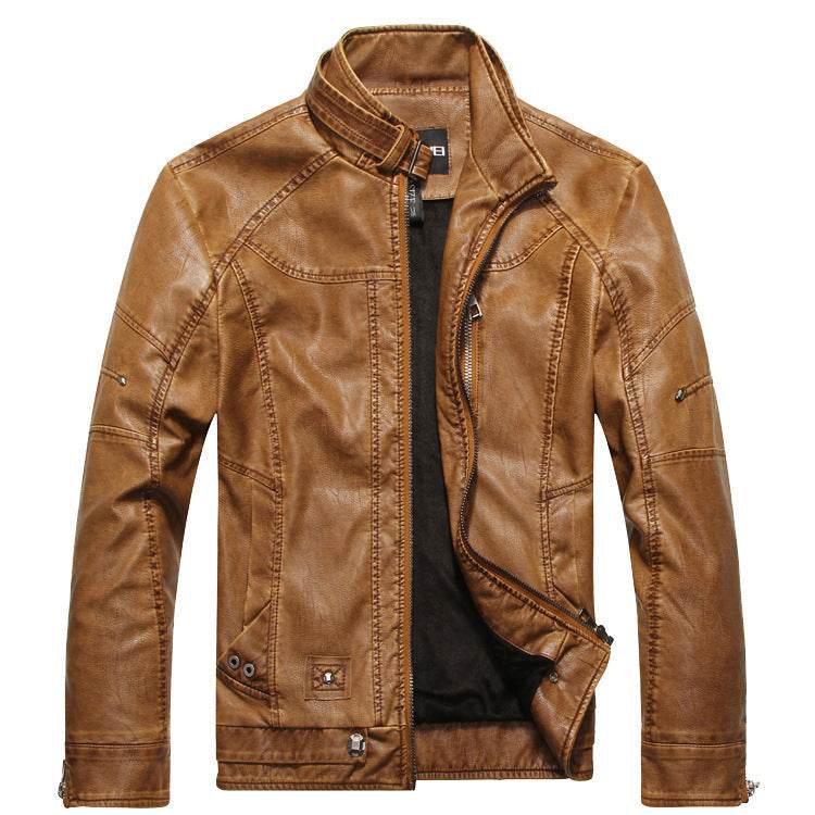 Leather jacket - Mubimart