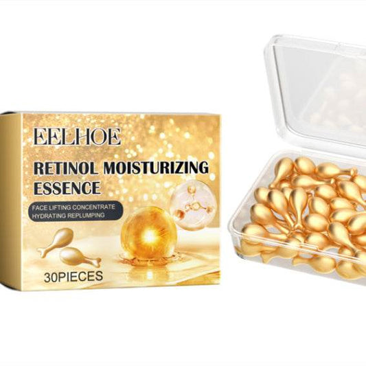 Retinol Facial Moisturizing Serum Capsules - Mubimart