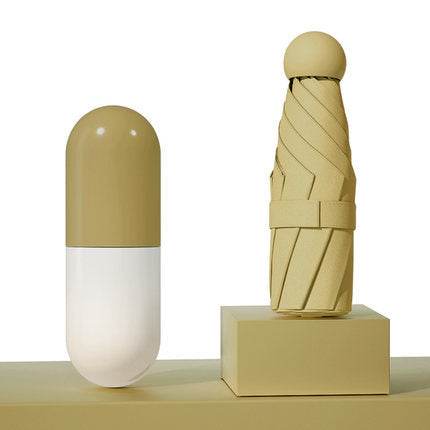 UV proof capsule umbrella - Mubimart