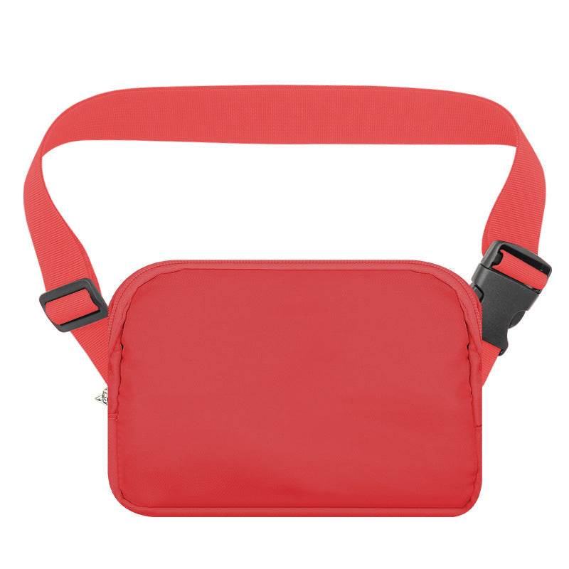 Outdoor Sports Nylon Fanny Pack Waterproof Chest Bag - Mubimart