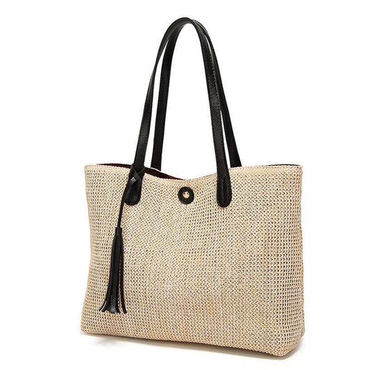 Fashionable BEACH STRAW BAG - Mubimart