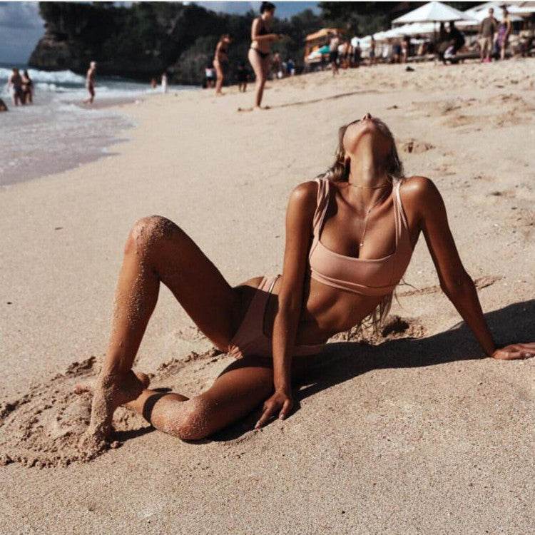 Bikini split swimsuit - Mubimart