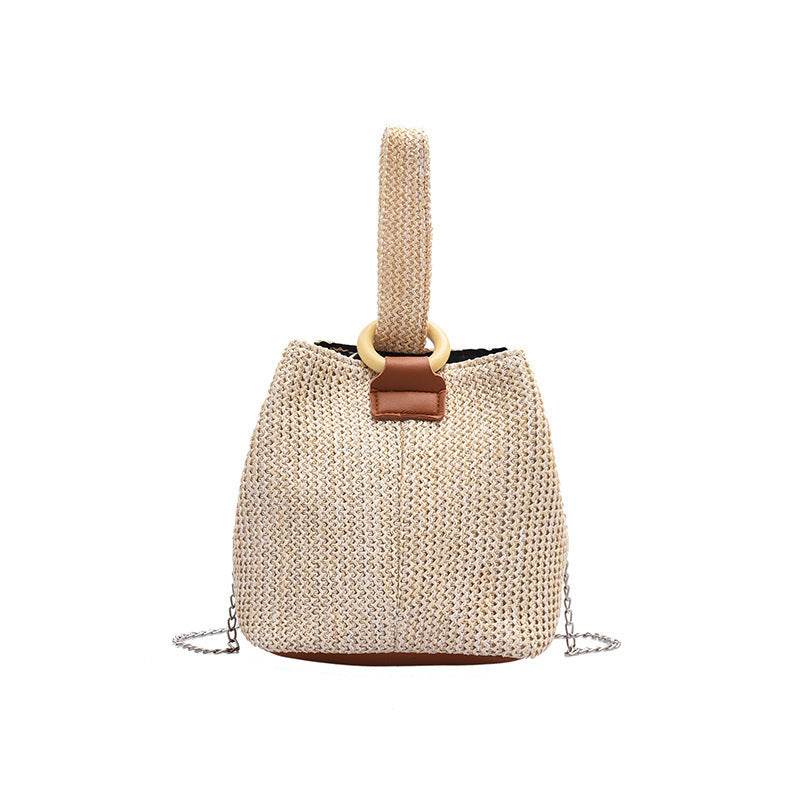 Beach straw bag - Mubimart