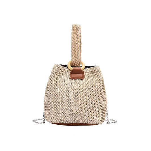 Beach straw bag - Mubimart