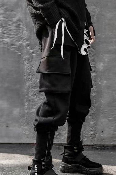 Multi-pocket cargo pants - Mubimart